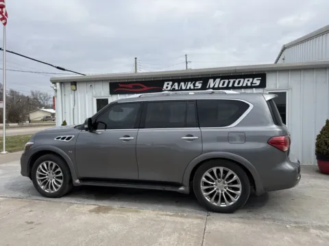 Photos of 2016 INFINITI QX80 for sale in Clinton, MO at Banks Motors LLC