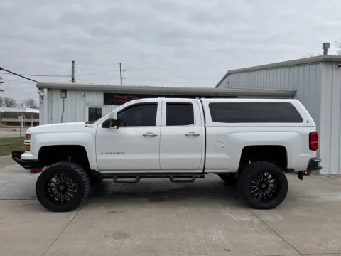 White 2015 CHEVROLET SILVERADO 1500 LTZ for sale in Clinton, MO