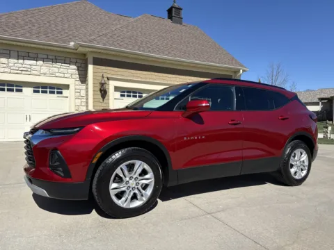 Red 2021 CHEVROLET BLAZER 2LT for sale in Clinton, MO