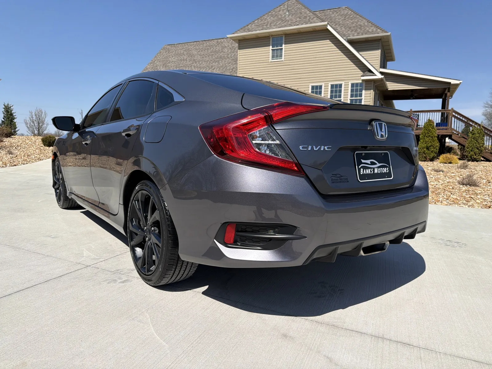 Another view of 2021 HONDA CIVIC SPORT for sale in Clinton, MO at Banks Motors LLC