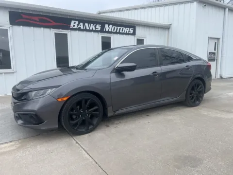 Gray 2021 HONDA CIVIC SPORT for sale in Clinton, MO