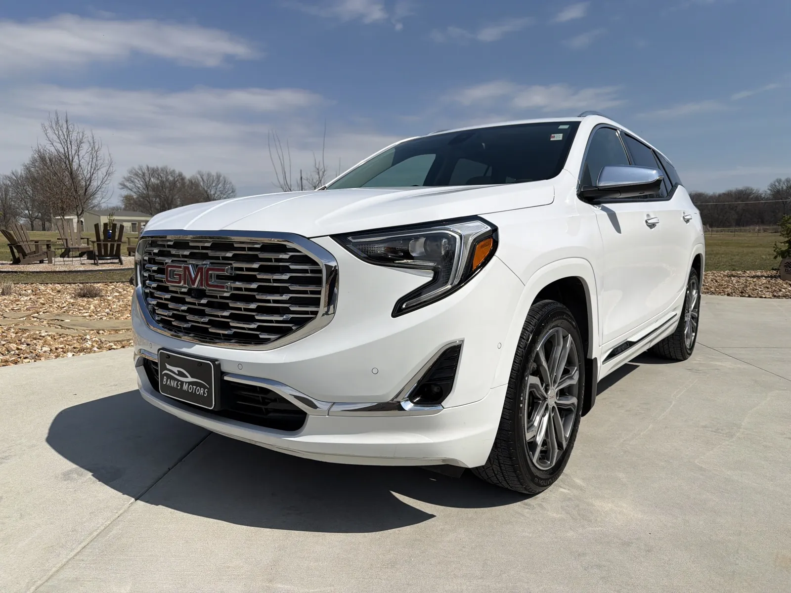 White 2018 GMC TERRAIN DENALI for sale in Clinton, MO