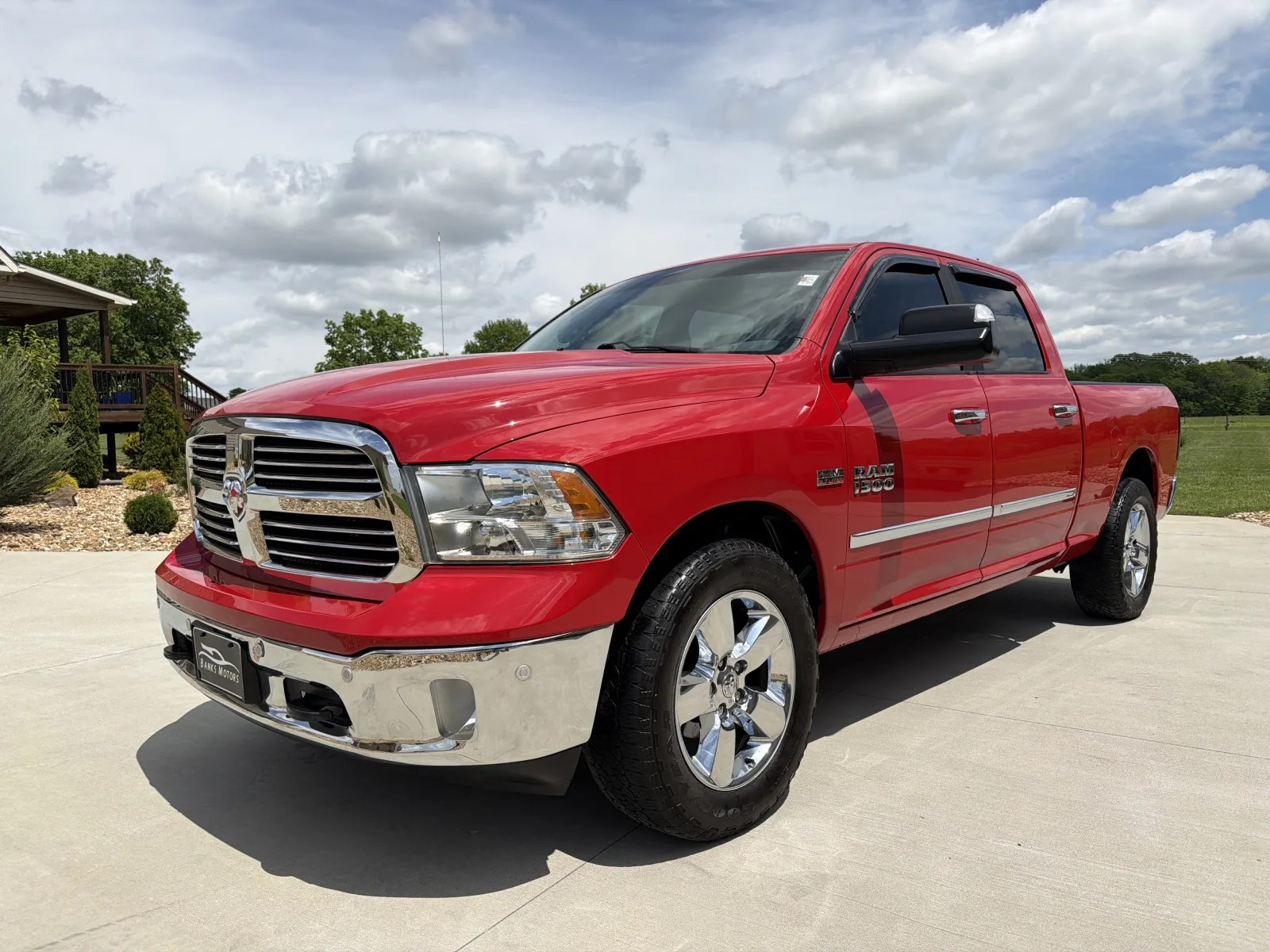 Red 2017 RAM 1500 SLT for sale in Clinton, MO