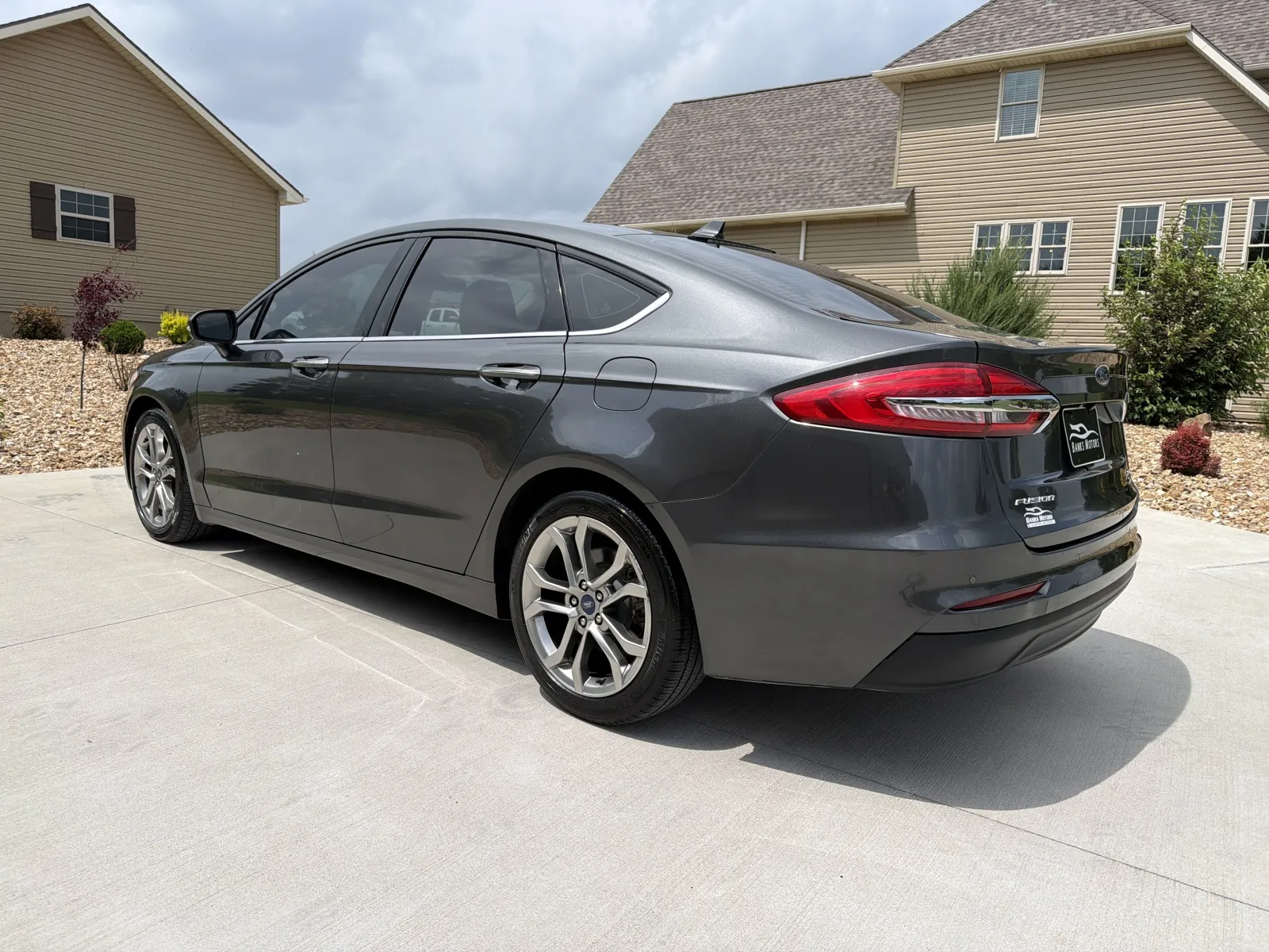 Another view of 2020 FORD FUSION SEL for sale in Clinton, MO at Banks Motors LLC