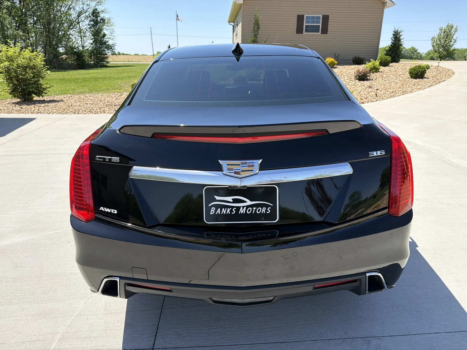 Another view of 2018 CADILLAC CTS LUXURY for sale in Clinton, MO at Banks Motors LLC