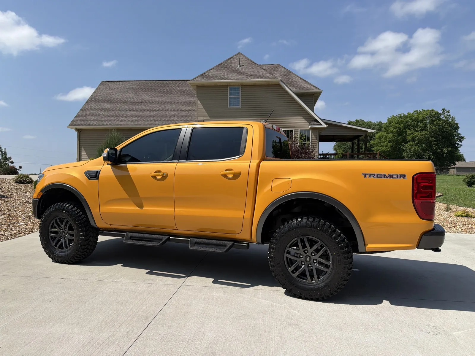 Another view of 2021 Ford Ranger SuperCrew Lariat Pickup 4D 5 ft for sale in Clinton, MO at Banks Motors LLC
