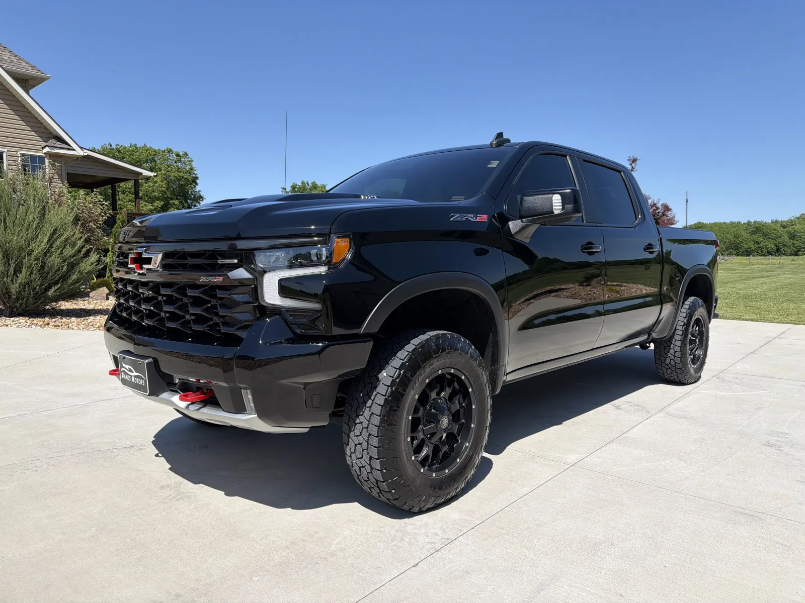 Black 2022 CHEVROLET SILVERADO 1500 ZR2 for sale in Clinton, MO