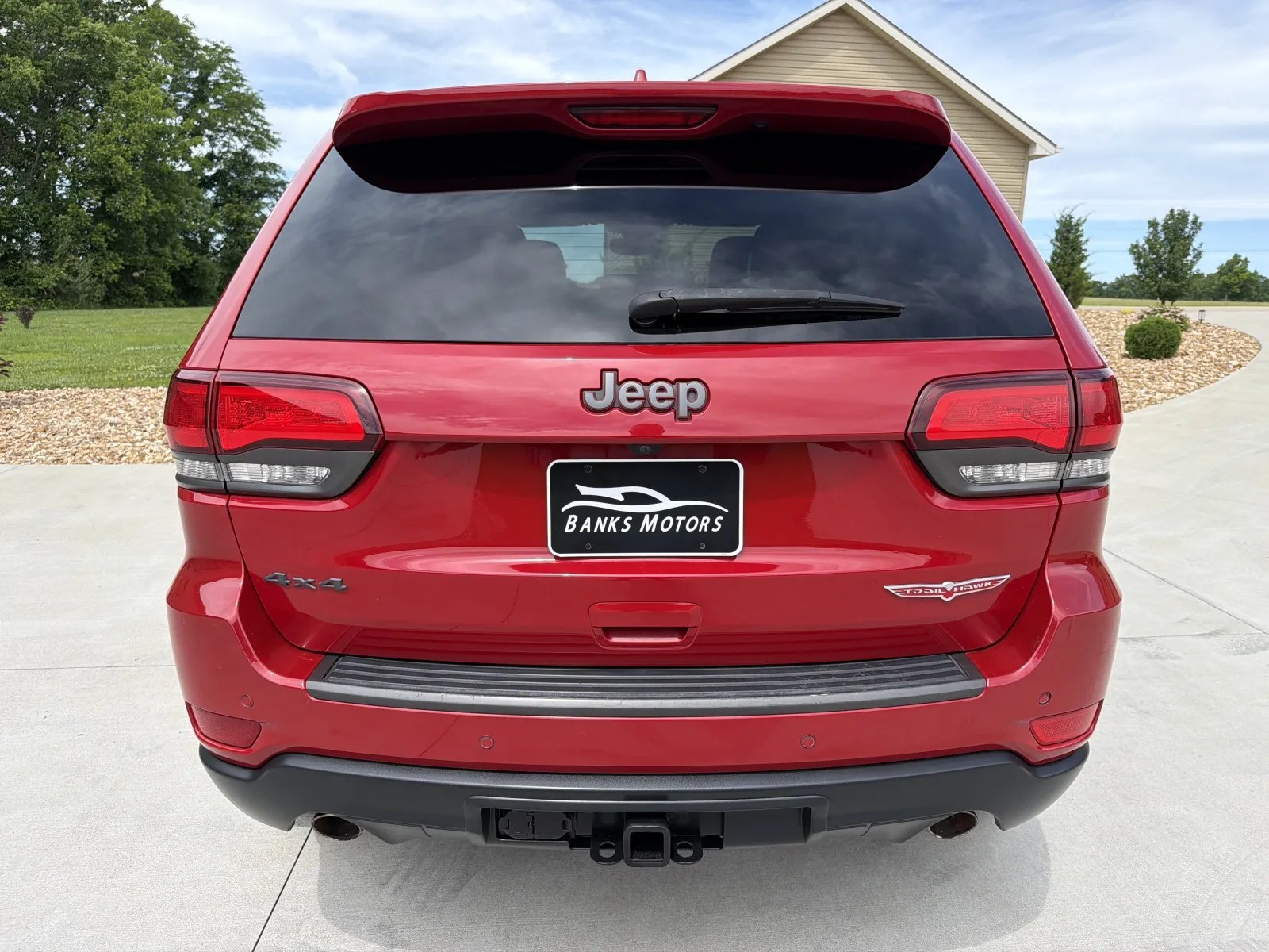 Another view of 2018 JEEP GRAND CHEROKEE TRAILHAWK for sale in Clinton, MO at Banks Motors LLC