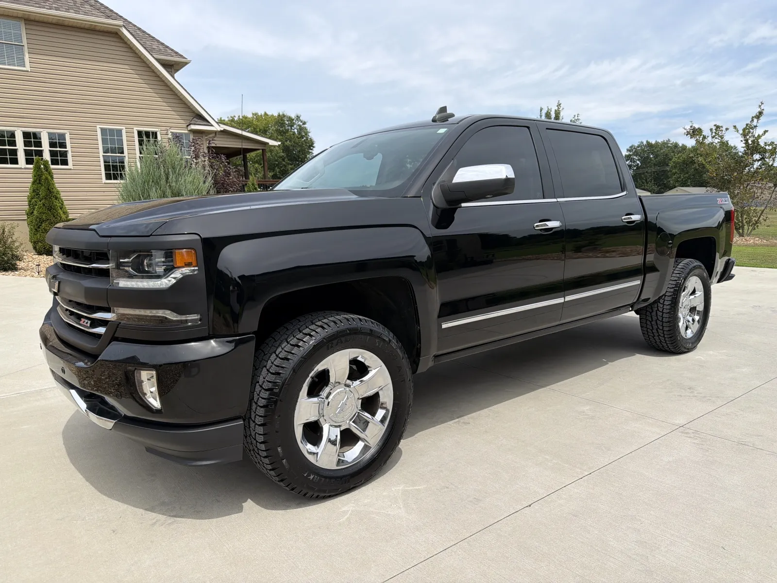 Black 2017 CHEVROLET SILVERADO 1500 LTZ 4DR for sale in Clinton, MO