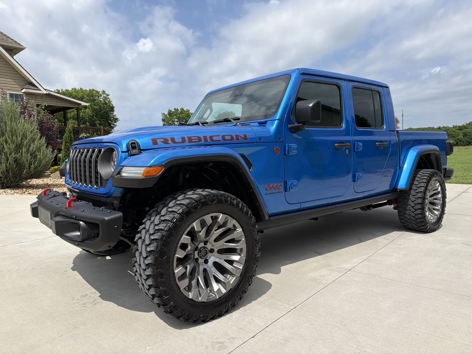 Blue 2024 Jeep Gladiator Rubicon X Pickup 4D 5 ft for sale in Clinton, MO