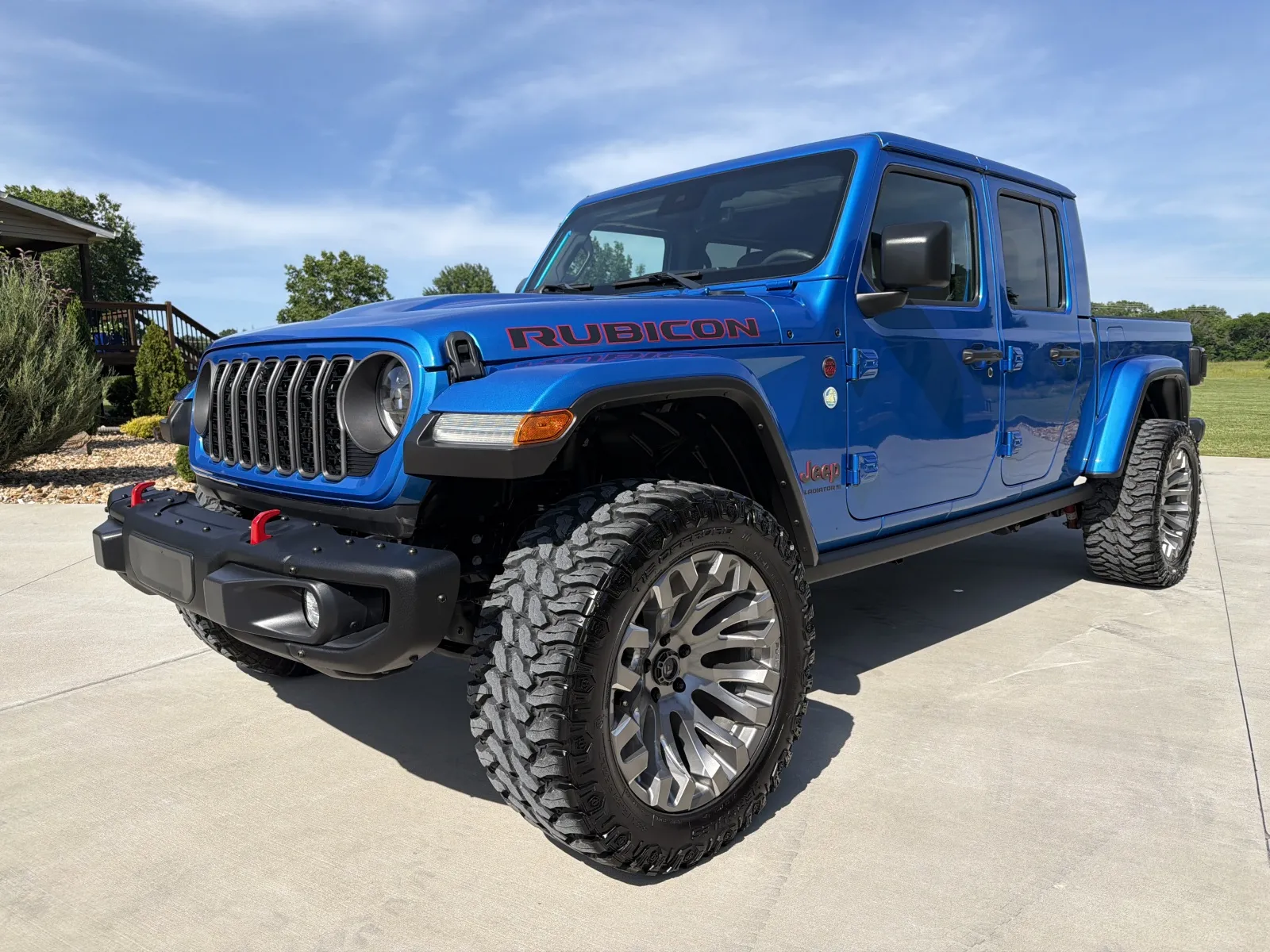 Blue 2024 Jeep Gladiator Rubicon X Pickup 4D 5 ft for sale in Clinton, MO