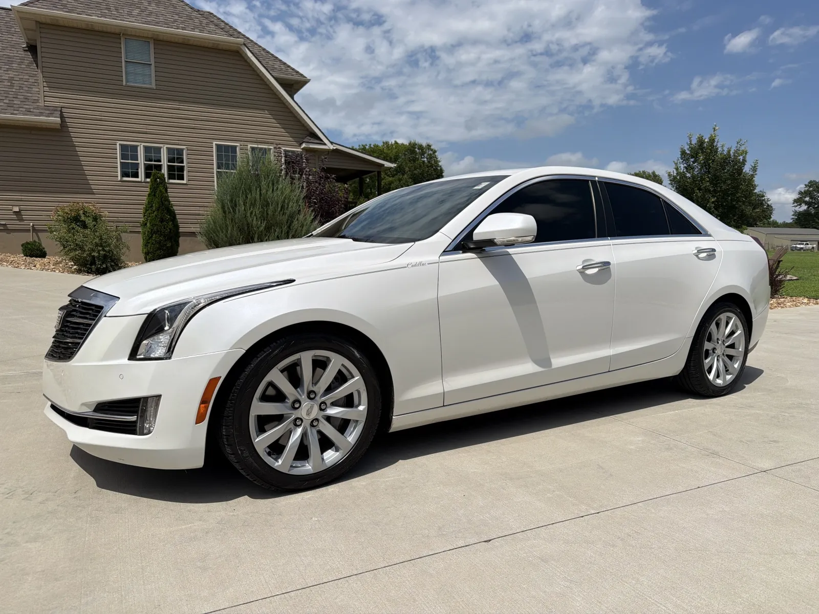 White 2017 Cadillac ATS Premium Performance Sedan 4D for sale in Clinton, MO