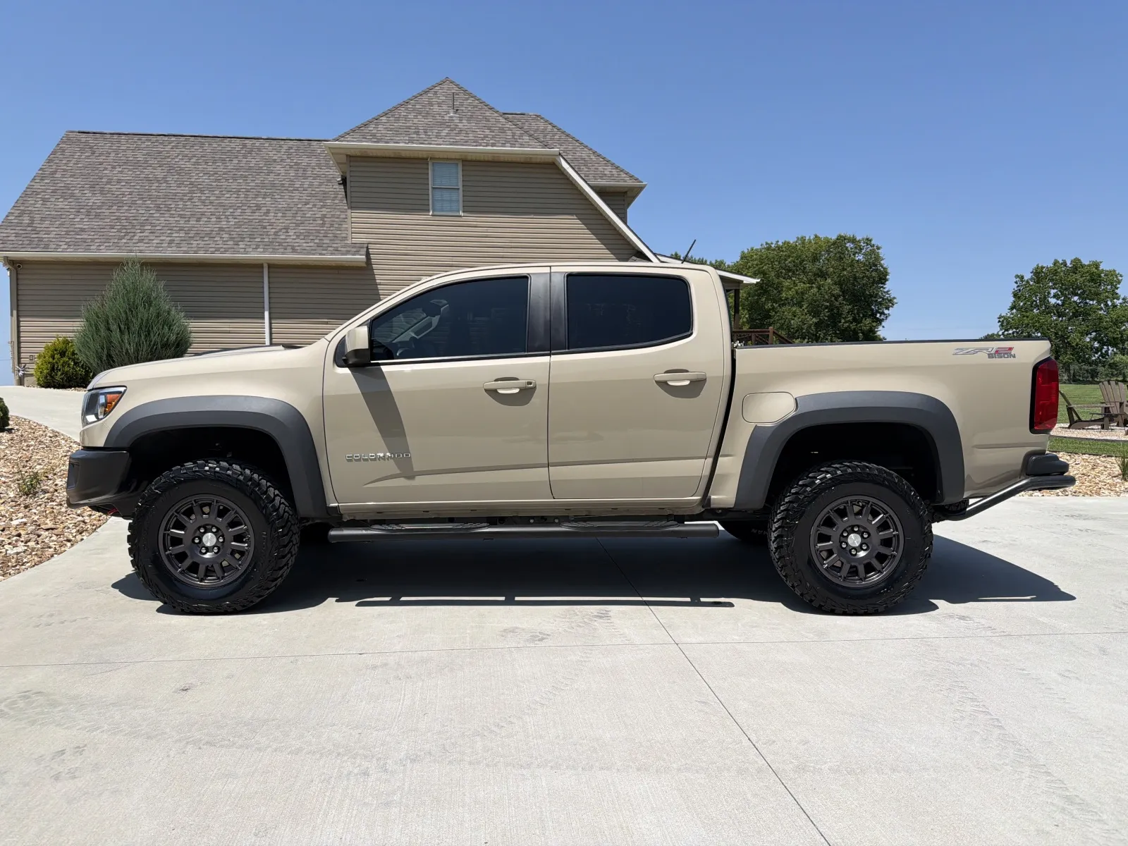 Beige 2022 Chevrolet Colorado Crew Cab ZR2 Pickup 4D 5 ft for sale in Clinton, MO