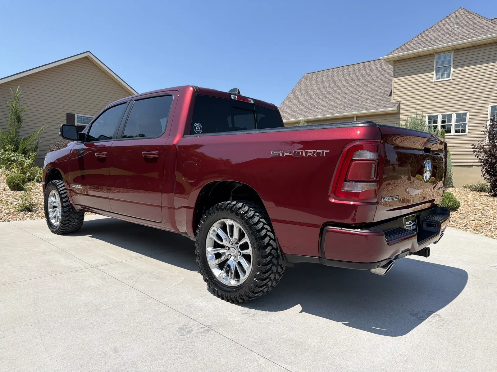 Another view of 2023 Ram 1500 Crew Cab Laramie Pickup 4D 5 1/2 ft for sale in Clinton, MO at Banks Motors LLC