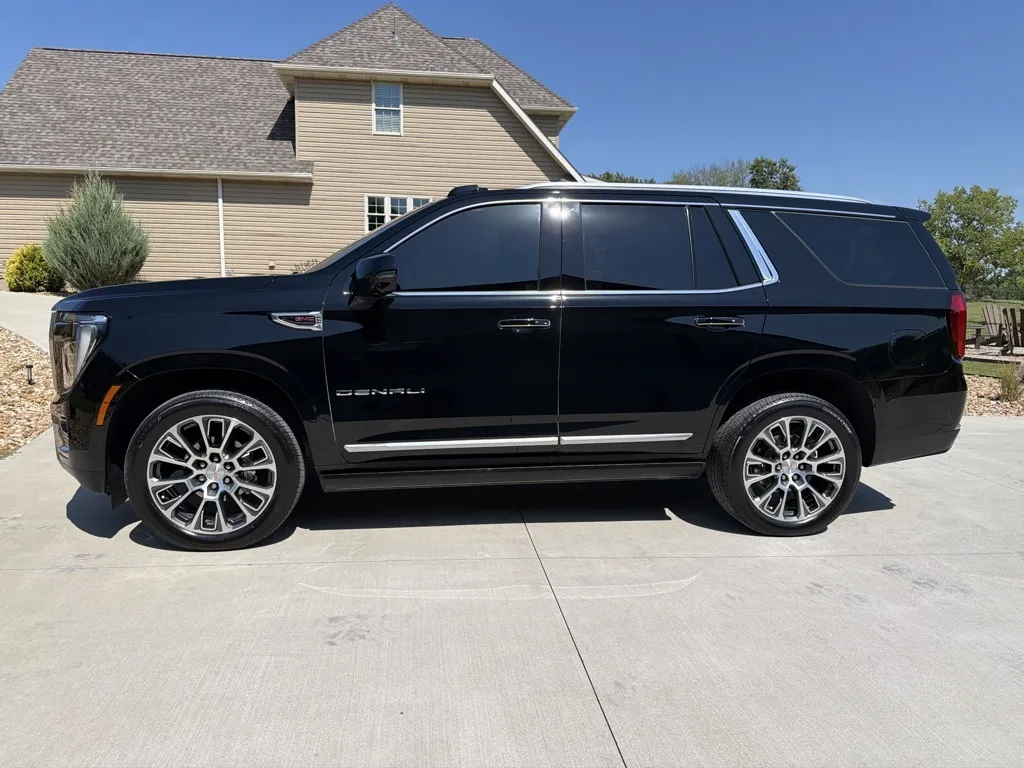 Photos of 2025 GMC Yukon Denali Sport Utility 4D for sale in Clinton, MO at Banks Motors LLC