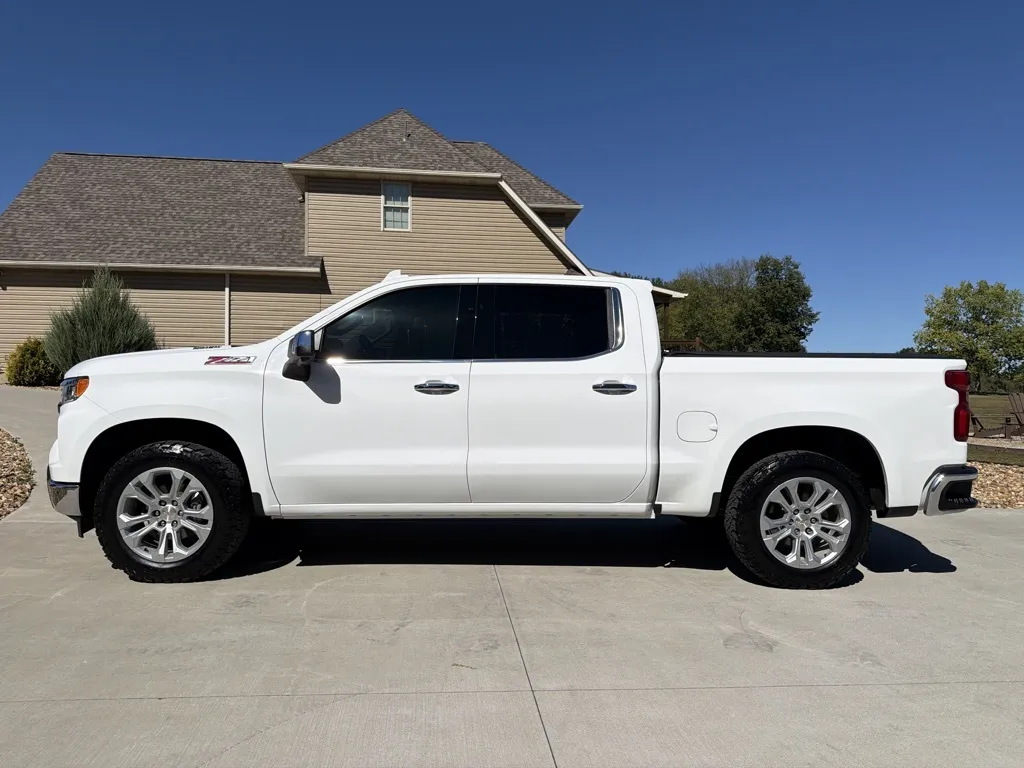 Photos of 2025 Chevrolet Silverado 1500 Crew Cab LTZ Pickup 4D 5 3/4 ft for sale in Clinton, MO at Banks Motors LLC