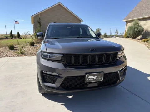 Gray 2023 Jeep Grand Cherokee Limited Sport Utility 4D for sale in Clinton, MO