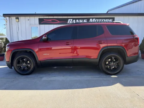 Red 2021 GMC Acadia AT4 Sport Utility 4D for sale in Clinton, MO