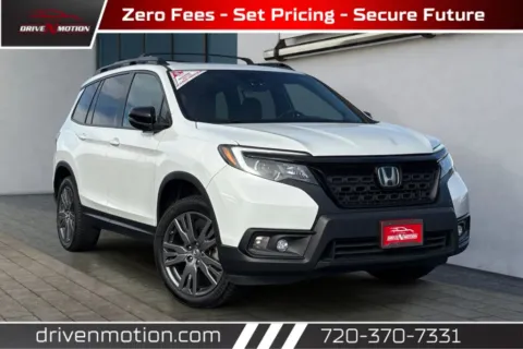 White 2021 Honda Passport EX-L Sport Utility 4D for sale in Thornton, CO