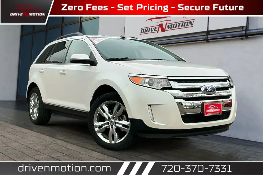 White 2013 Ford Edge Limited Sport Utility 4D for sale in Thornton, CO