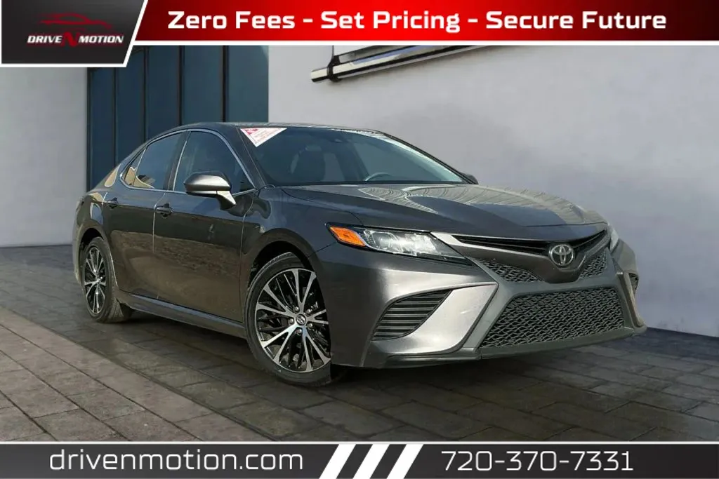 Gray 2019 Toyota Camry SE Sedan 4D for sale in Thornton, CO