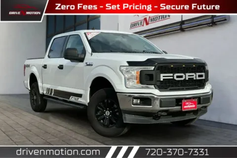 White 2019 Ford F-150 SuperCrew Cab XLT Pickup 4D 5 1/2 ft for sale in Thornton, CO