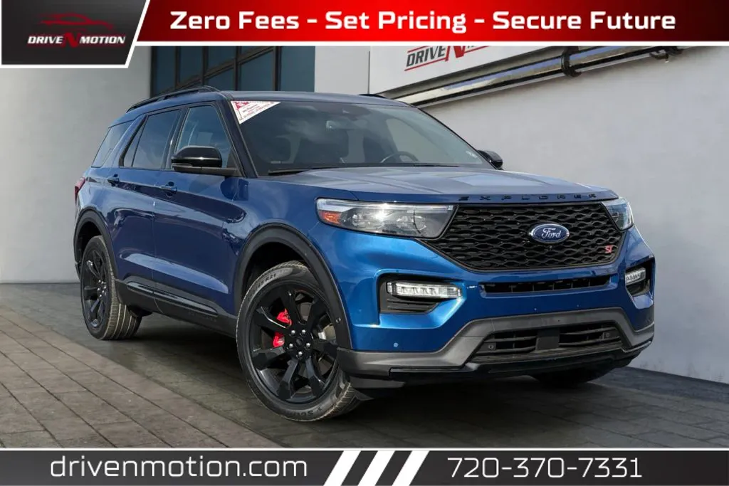 Blue 2020 Ford Explorer ST Sport Utility 4D for sale in Thornton, CO