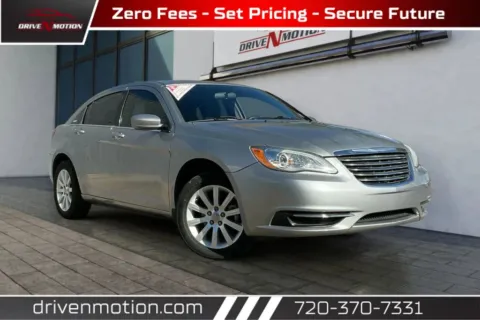 Silver 2014 Chrysler 200 Touring Sedan 4D for sale in Thornton, CO