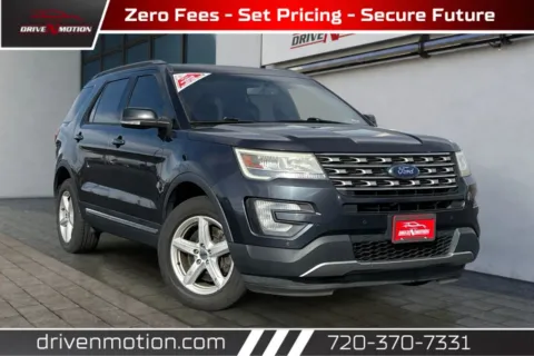 Gray 2017 Ford Explorer XLT Sport Utility 4D for sale in Thornton, CO