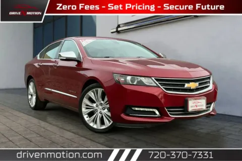 Red 2019 Chevrolet Impala Premier Sedan 4D for sale in Thornton, CO