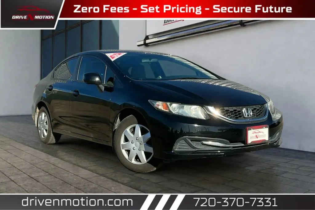 Black 2013 Honda Civic LX Sedan 4D for sale in Thornton, CO