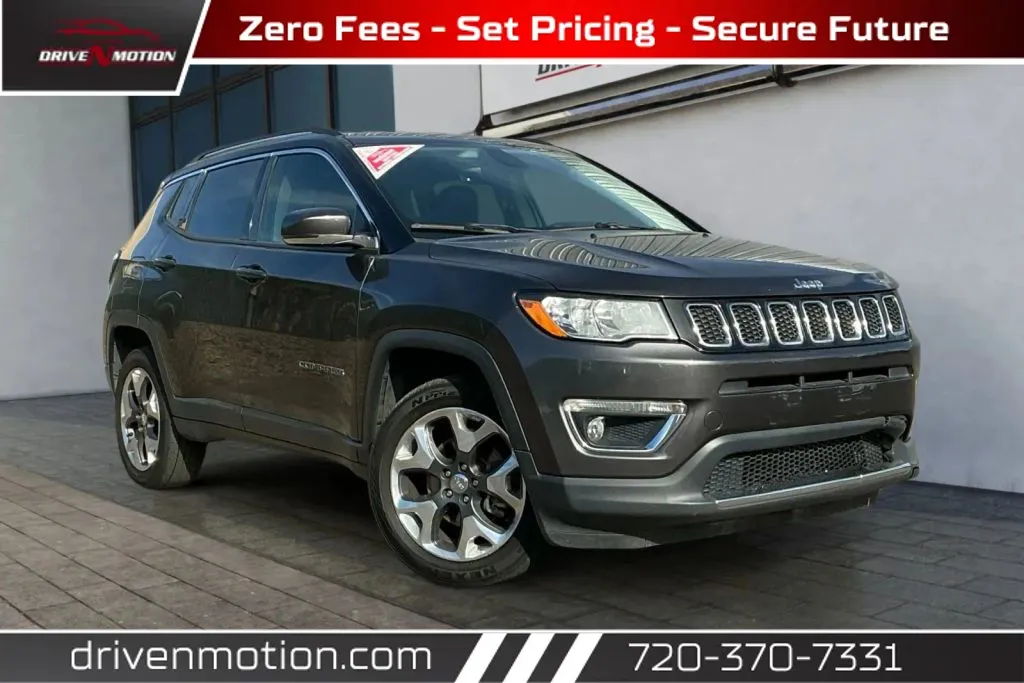 Gray 2018 Jeep Compass Limited Sport Utility 4D for sale in Thornton, CO