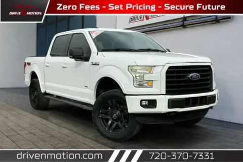 White 2016 Ford F-150 SuperCrew Cab XLT Pickup 4D 5 1/2 ft for sale in Thornton, CO