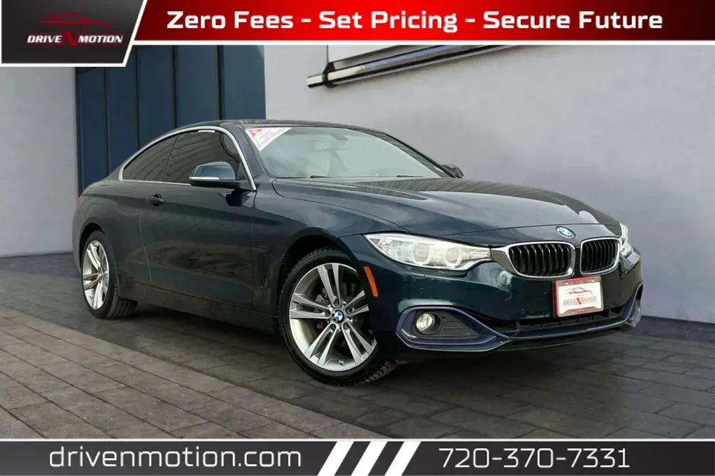 Blue 2017 BMW 4 Series 430i xDrive Coupe 2D for sale in Thornton, CO