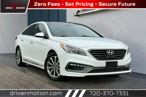 White 2016 Hyundai Sonata Limited Sedan 4D for sale in Thornton, CO