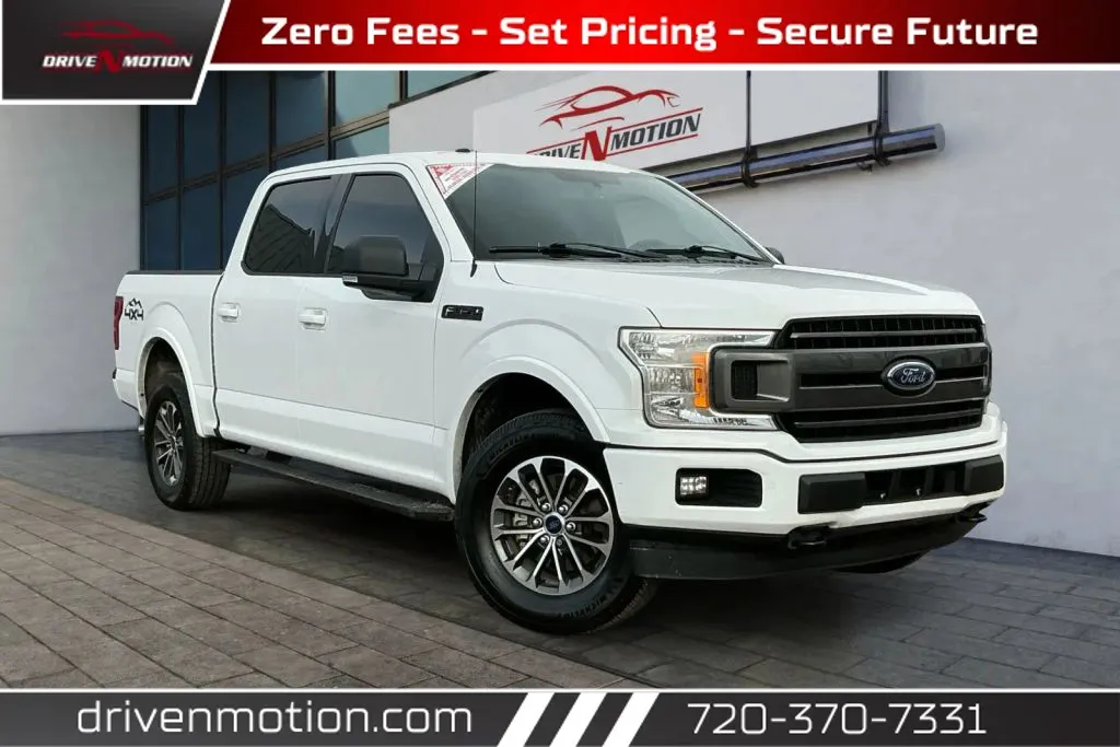 White 2018 Ford F-150 SuperCrew Cab XLT Pickup 4D 5 1/2 ft for sale in Thornton, CO