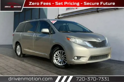 Silver 2017 Toyota Sienna Limited Minivan 4D for sale in Thornton, CO
