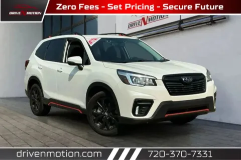 White 2019 Subaru Forester Sport SUV 4D for sale in Thornton, CO