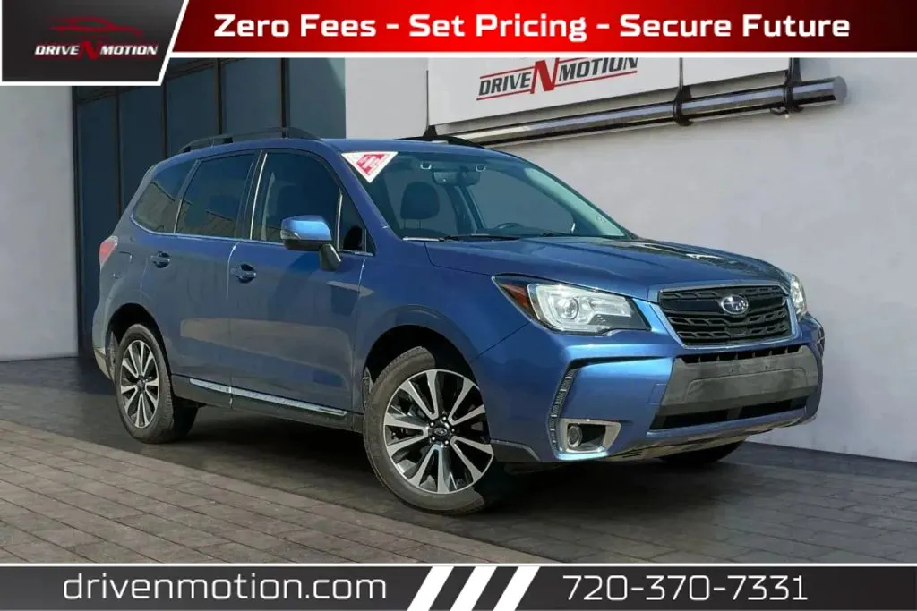 Blue 2017 Subaru Forester 2.0XT Touring Sport Utility 4D for sale in Thornton, CO