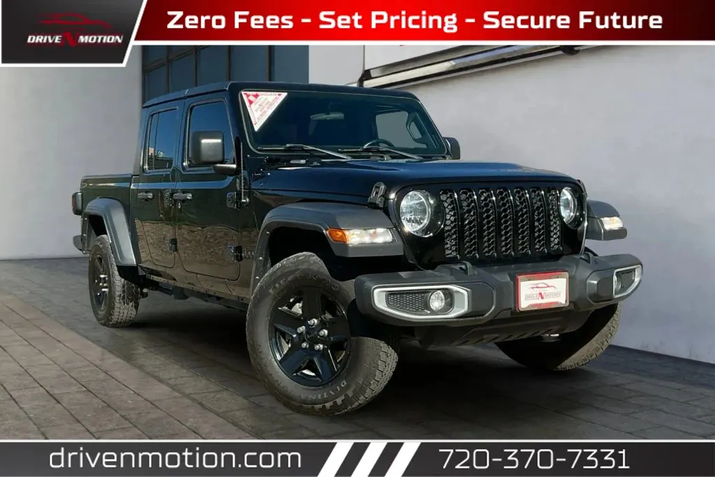Black 2021 Jeep Gladiator Sport S Pickup 4D 5 ft for sale in Thornton, CO