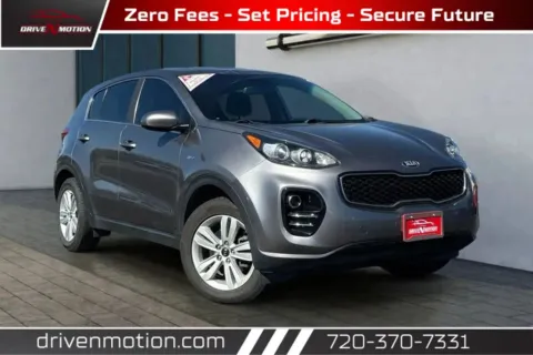 Gray 2017 Kia Sportage LX Sport Utility 4D for sale in Thornton, CO