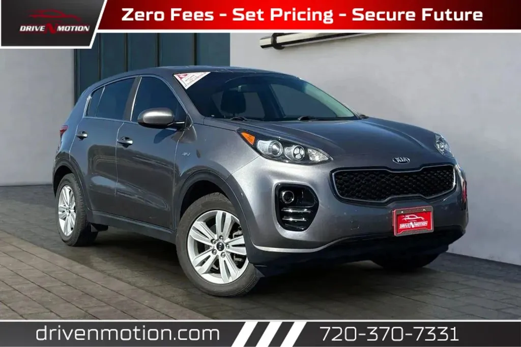 Gray 2017 Kia Sportage LX Sport Utility 4D for sale in Thornton, CO