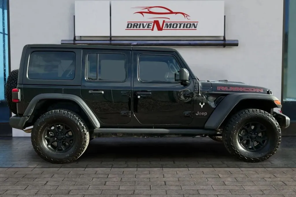 Another view of 2020 Jeep Wrangler Unlimited Rubicon Sport Utility 4D for sale in Thornton, CO at Drive N-Motion Thornton