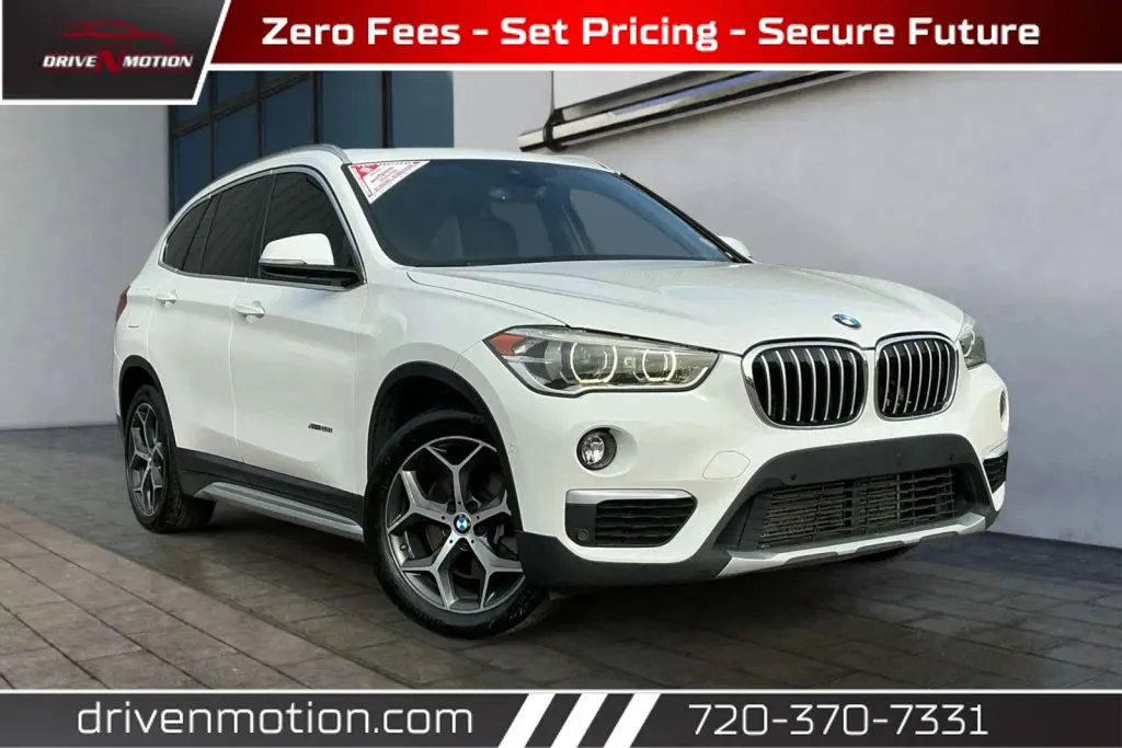 White 2017 BMW X1 xDrive28i Sport Utility 4D for sale in Thornton, CO