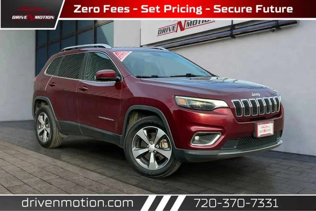 Red 2019 Jeep Cherokee Limited Sport Utility 4D for sale in Thornton, CO