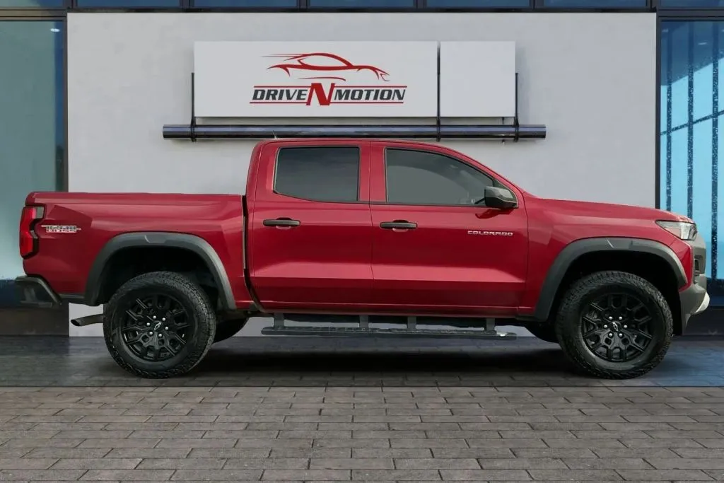 Another view of 2023 Chevrolet Colorado Crew Cab Trail Boss Pickup 4D 5 ft for sale in Thornton, CO at Drive N-Motion Thornton