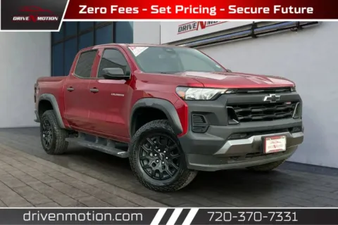 Red 2023 Chevrolet Colorado Crew Cab Trail Boss Pickup 4D 5 ft for sale in Thornton, CO