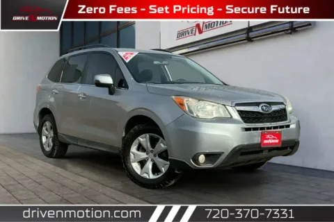 Silver 2014 Subaru Forester 2.5i Touring Sport Utility 4D for sale in Thornton, CO