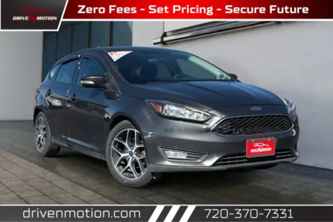 Gray 2017 Ford Focus SEL Hatchback 4D for sale in Thornton, CO