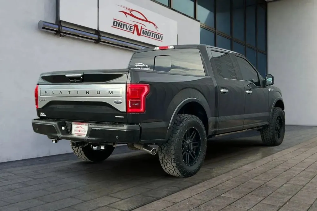 Another view of 2015 Ford F-150 SuperCrew Cab Platinum Pickup 4D 5 1/2 ft for sale in Thornton, CO at Drive N-Motion Thornton